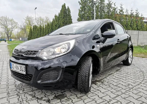 kia śląskie Kia Rio cena 22900 przebieg: 155000, rok produkcji 2012 z Nowy Dwór Gdański